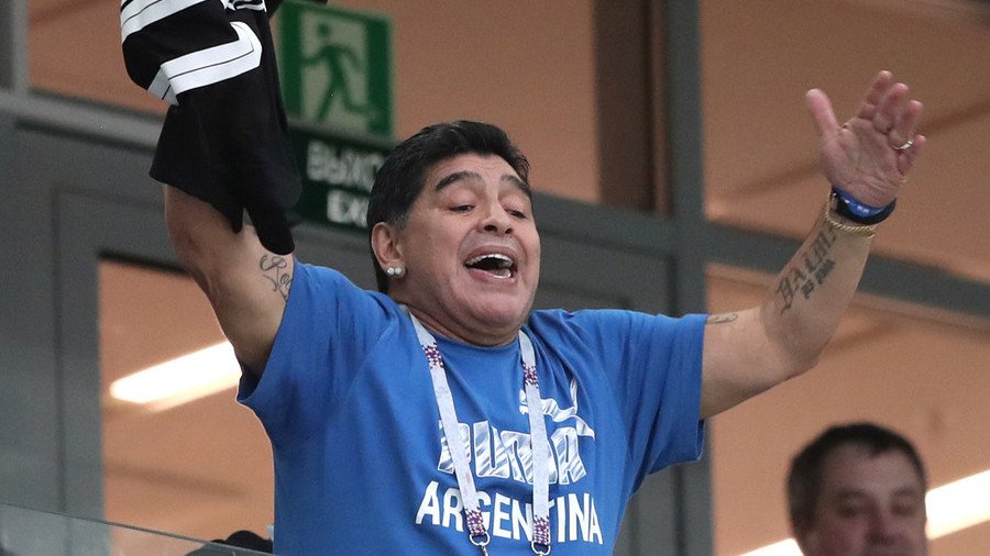 'I saw a monumental theft': Maradona in scathing attack after England victory