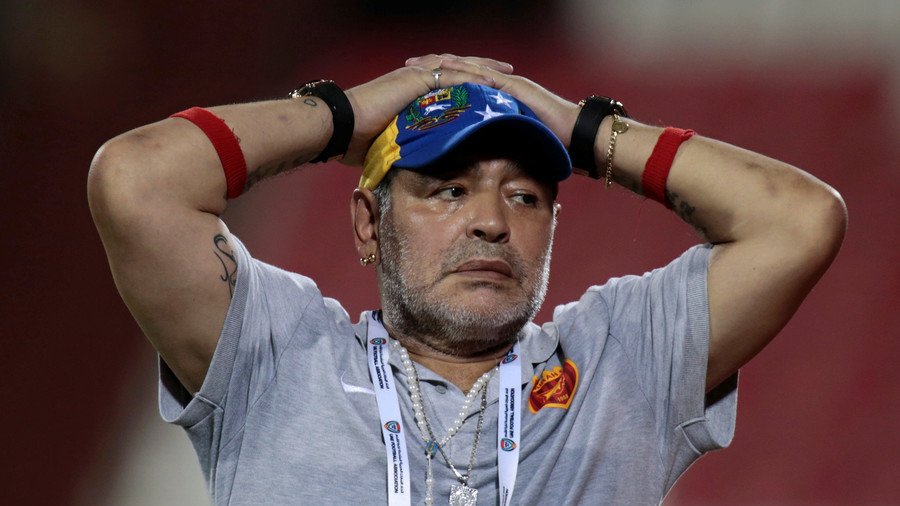 ‘I have absolute respect for referees’: Maradona apologizes for ‘unacceptable’ comments