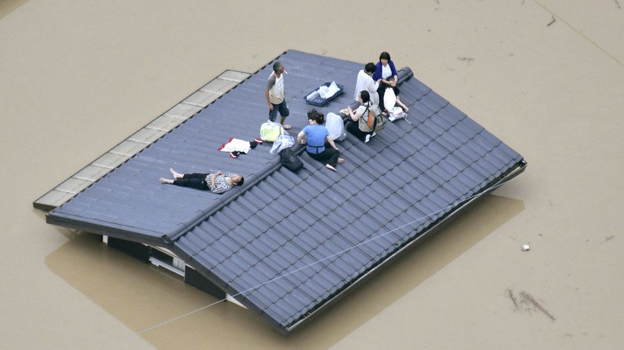 At least 44 dead, dozens missing as heavy rain causes floods & landslides in Japan (PHOTOS, VIDEOS)