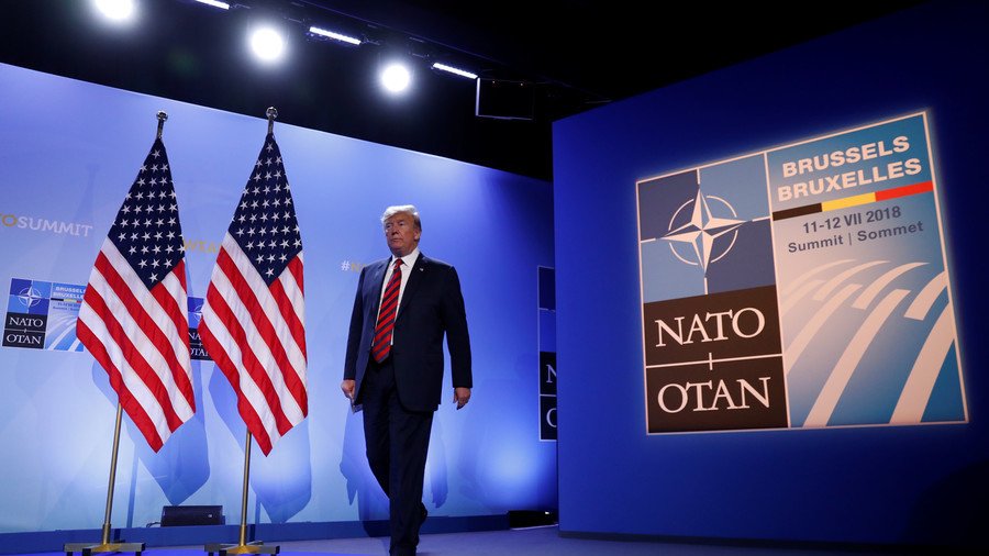 ‘NATO leaders thanked me for bringing them together,’ says Trump after contentious talks in Brussels