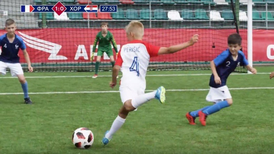 Watch Russian kids do perfect reenactment of World Cup final (and someone had to be Lloris)