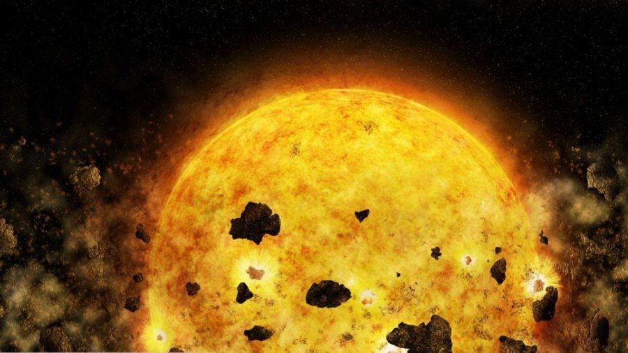 Planet-gobbling star observed by NASA for first time (VIDEO)