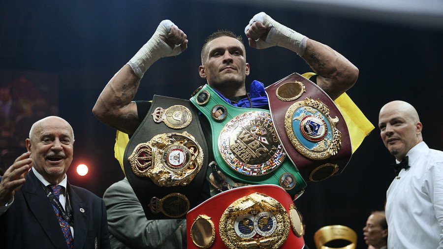 ‘Why not start with Bellew at heavyweight?’ - Undisputed cruiser champ Usyk on future plans