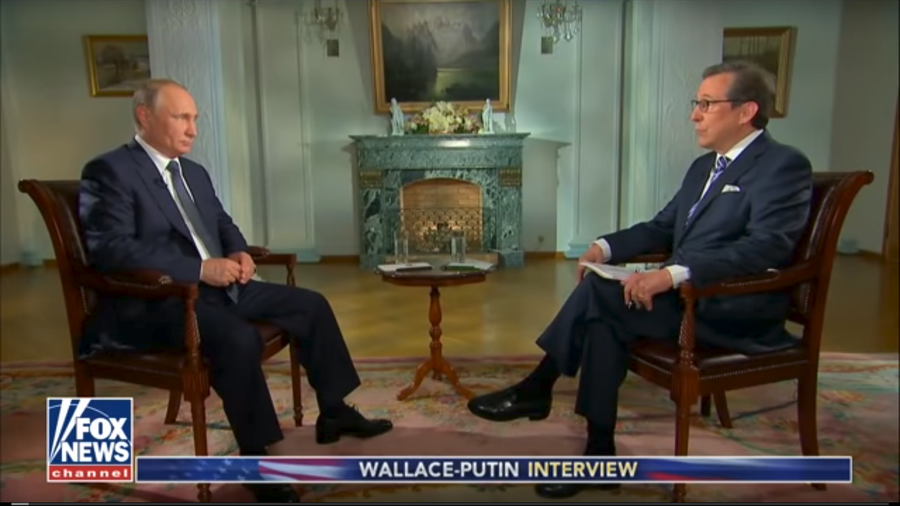 Spy charm? After interviewing Putin, Fox host set off to vacation in St. Petersburg, Russia