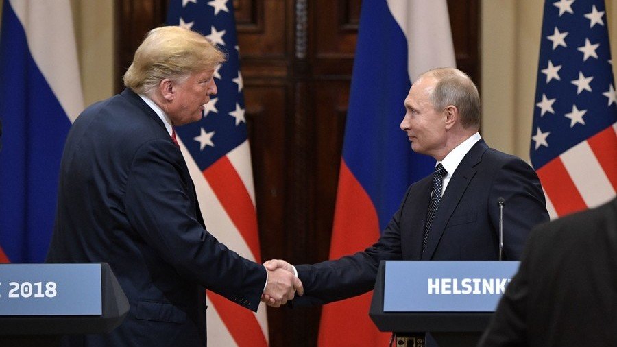 Russian opinions of US relations improve after Helsinki summit, poll shows