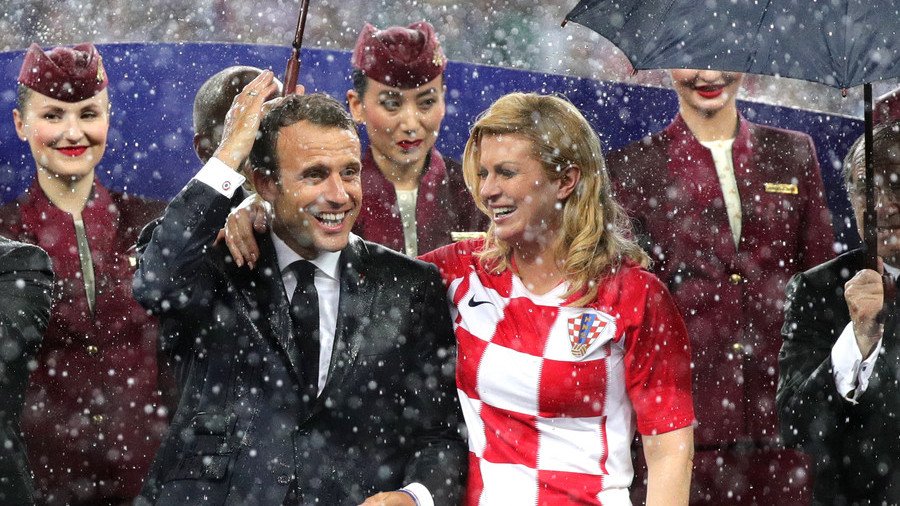 I was too caught up in emotion to notice the rain – Croatia’s Grabar-Kitarovic on World Cup downpour