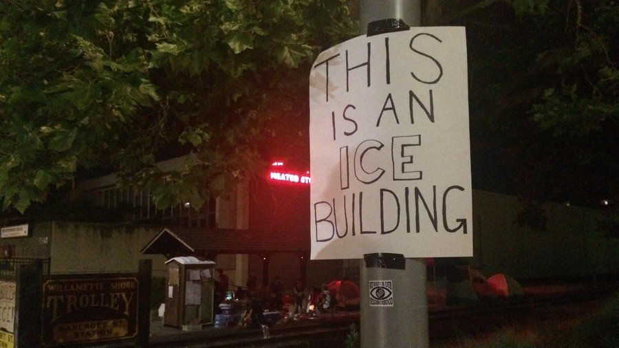 Portland mayor’s office violated Constitution by denying ICE protection during protest, union claims