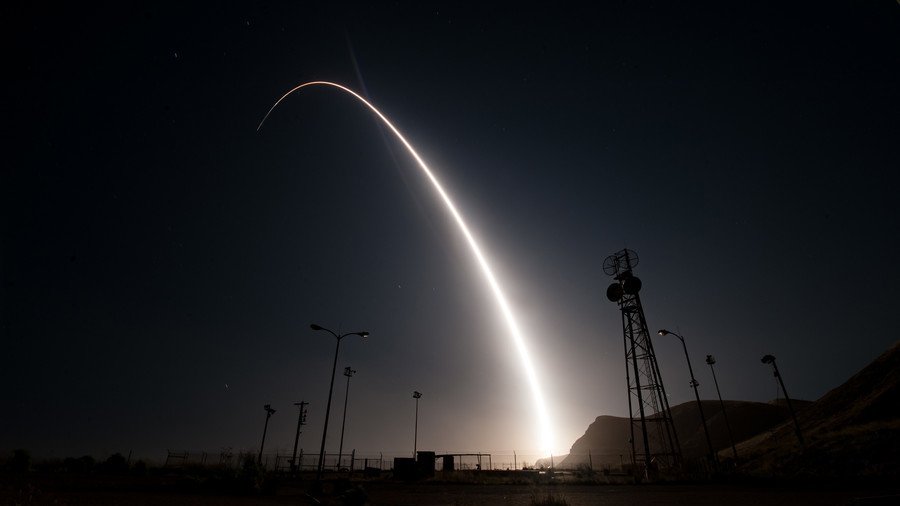 US Air Force destroys ICBM after ‘anomaly’ during test launch