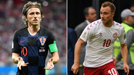 Croatia v Denmark: Unbeaten duo meet with World Cup quarter final slot at stake