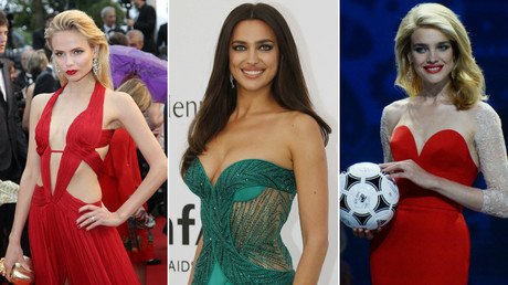 Top Russian supermodels strip off in support of national football team (PHOTOS)