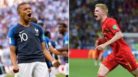 France v Belgium: ‘Golden Generation’ meet gilded French counterparts in World Cup semi-final    
