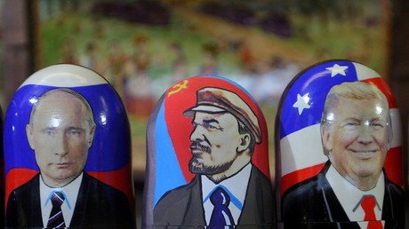 Putin on the Trump: ‘New York’ dons tinfoil hat, claims Soviet-era kompromat on The Donald  