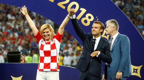 ‘We’re on top of the world anyways’: Croatia’s president on FIFA World Cup final