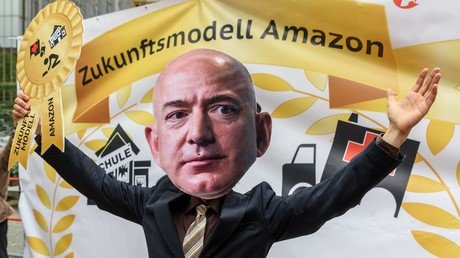 Amazon’s Bezos becomes richest man in modern history, with wealth topping $150bn