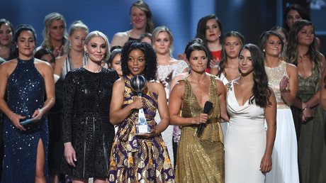 Larry Nassar sex abuse victims honored with Arthur Ashe Courage Award