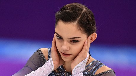 ‘I hope he’s watching from heaven’: Russian figure skater’s routine honors slain Kazakh star Ten