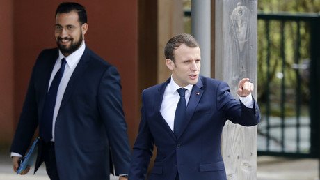 ‘Let them come & get me’: Macron takes responsibility in violent bodyguard scandal
