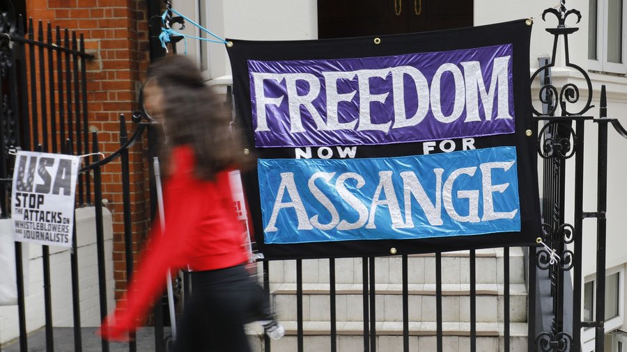 Assange may finally leave Ecuadorian embassy in London as health worsens – report