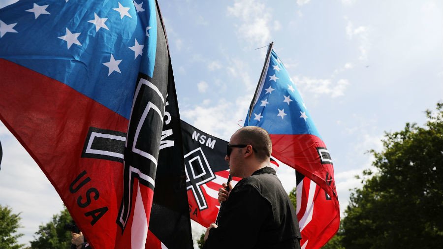 Stars and Stripes replaced with Nazi Swastika in Wyoming park