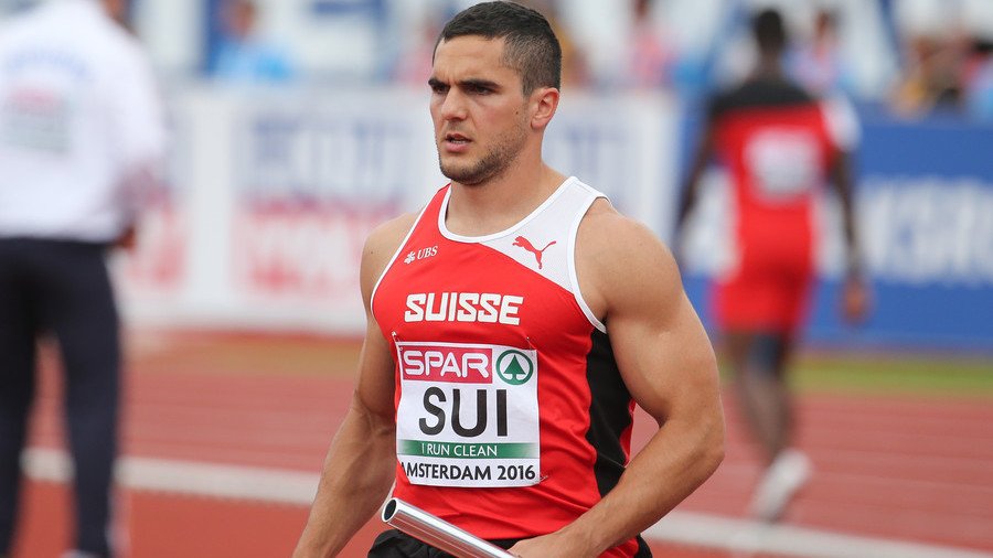 Swiss sprinter banned from European Championships over 'racist' Facebook posts
