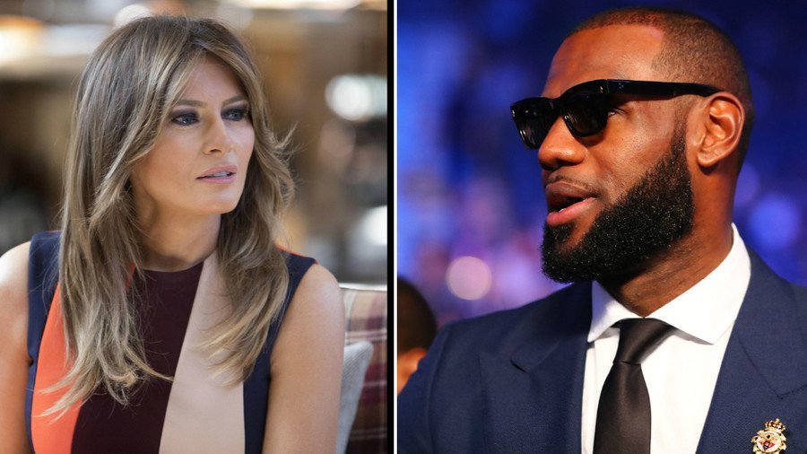 ‘Working to do good things’: Melania Trump offers support to LeBron James after jibe from husband