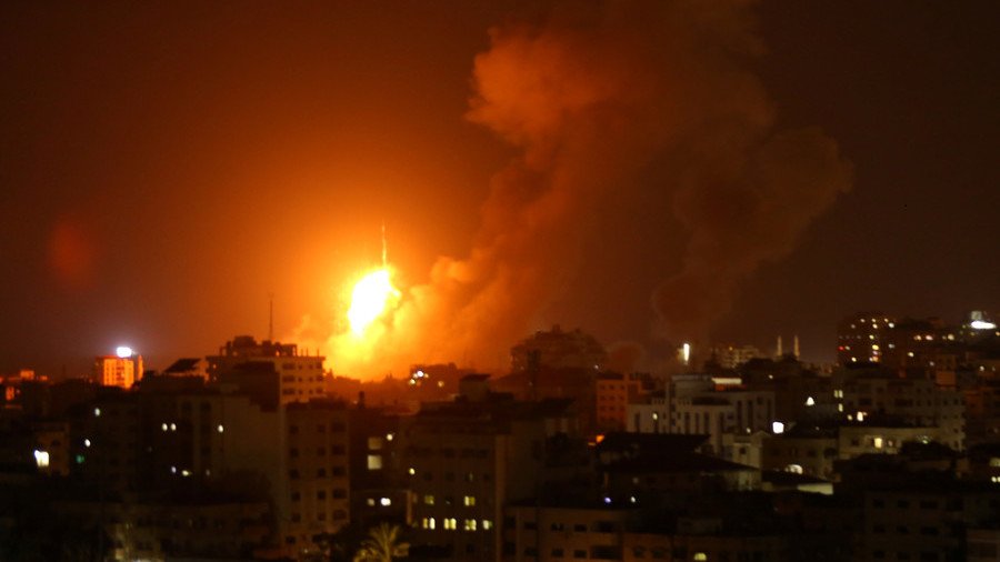 Israel strikes 140 Gaza targets in response to 150 Hamas rockets (VIDEO)