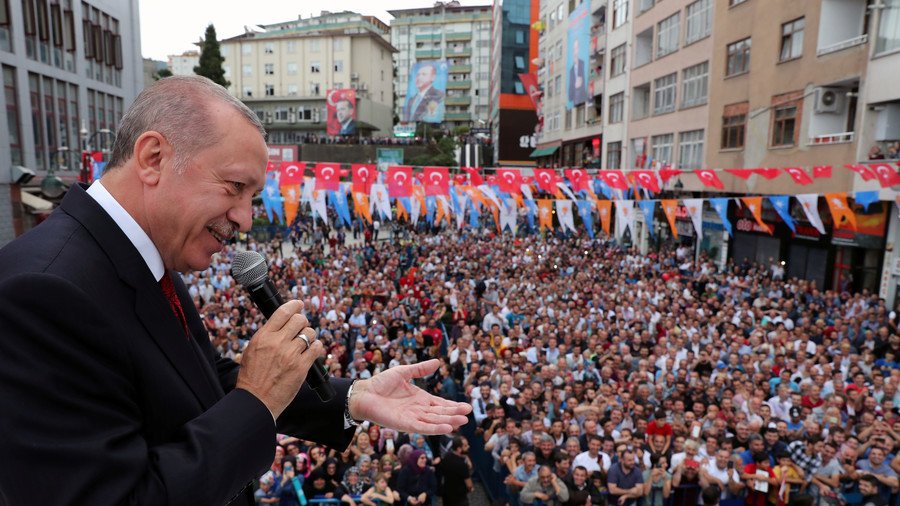 'We'll get new friends': Upset Erdogan lashes out at US in speech and article in US paper