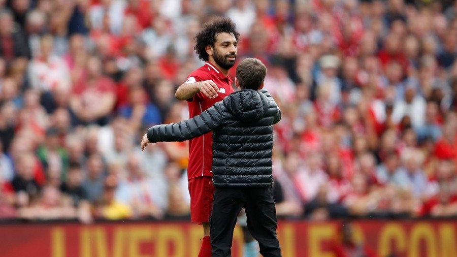 Mo Salah is yet again praised by fans for a class act