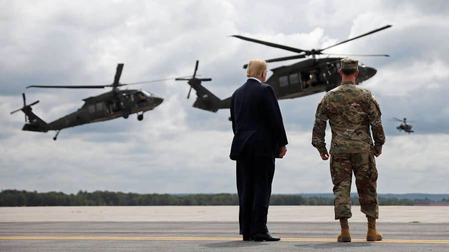Trump’s grand military parade postponed until next year