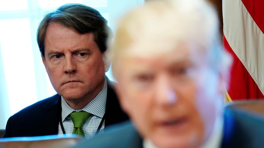 NYT reports White House counsel cooperates with 'Russiagate' probe, Trump says he allowed it