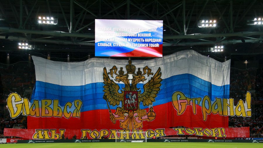 ‘Go home if you don’t respect our anthem’ – Russian MP on Ukrainian footballer’s protest