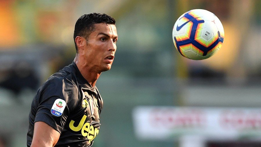 FILE - In this Sept. 18, 2019, file photo, Juventus' Cristiano Ronaldo  looks back during a Champions League Group D soccer match in Madrid, Spain.  A federal magistrate judge in Nevada is