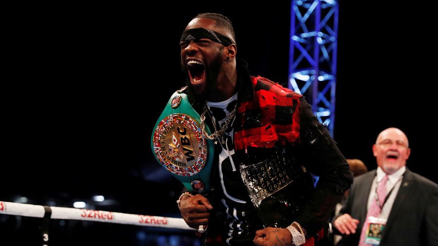 ‘He’s filled with energy & high spirits’: Deontay Wilder praises disabled fan on trip to N. Ireland