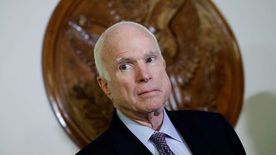 Senator John McCain dies of brain cancer aged 81