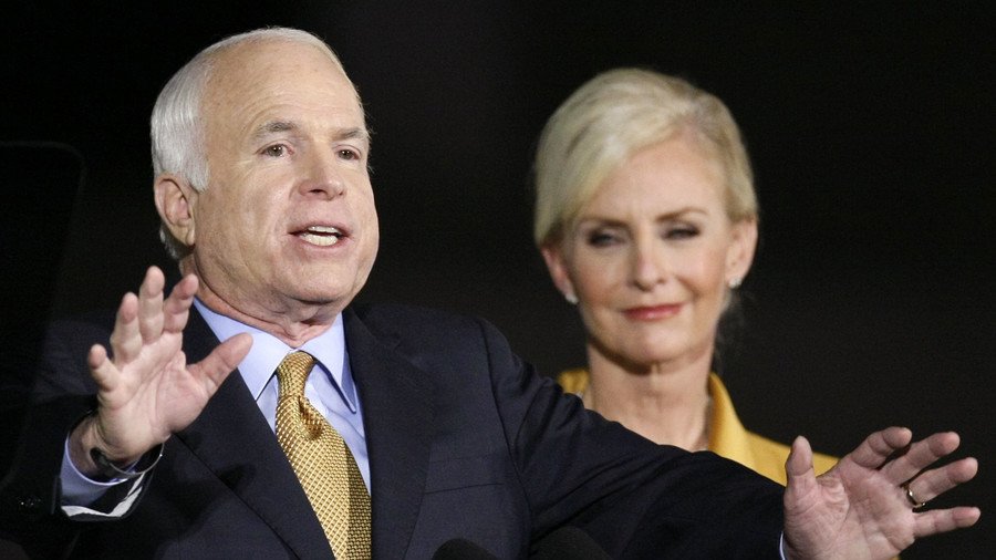 ‘Where do you think we live?’ Geraldo Rivera slammed for suggesting McCain widow take Senate seat