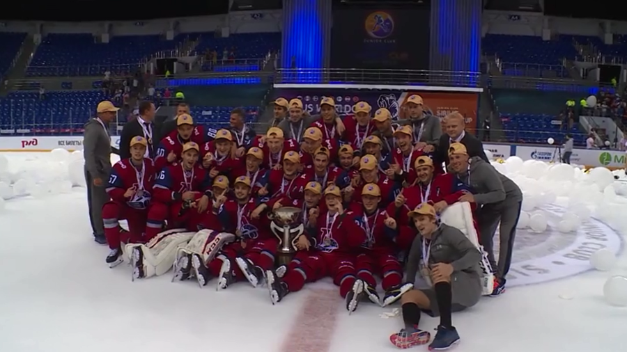 Russian team clinches victory at ice hockey Junior Club World Cup 2018 in Sochi (VIDEO) 