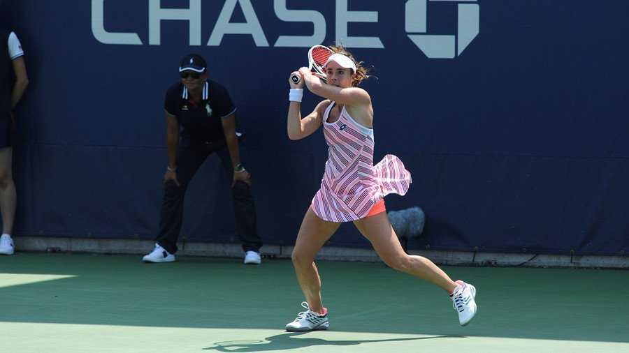 Alize Cornet punished for changing shirt at US Open