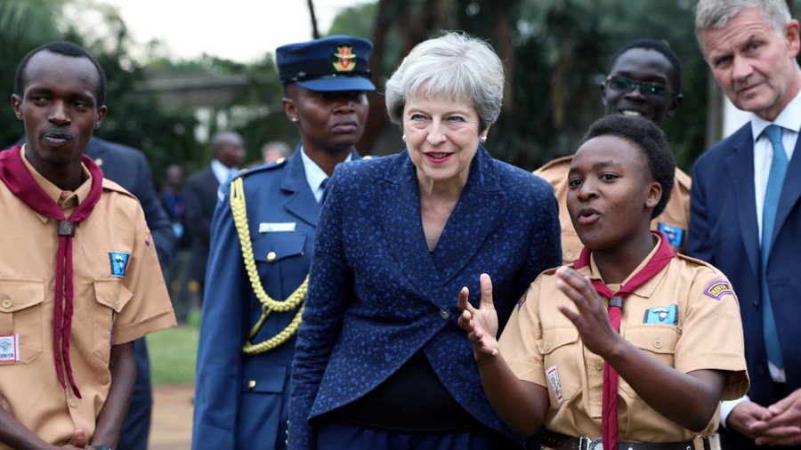 ‘I like to move it, move it’: WATCH Theresa May indulging in ‘robotic’ African dance 