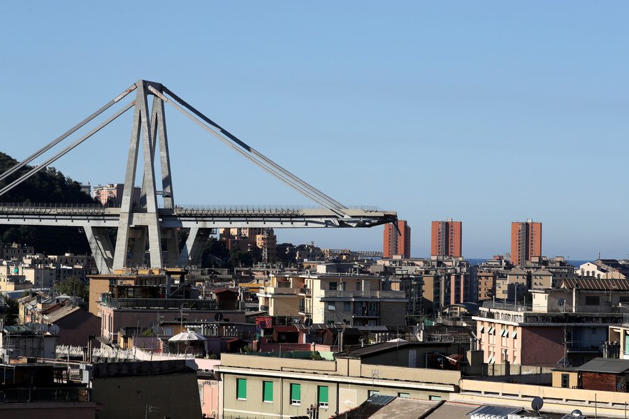 Genoa bridge collapse 