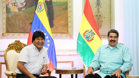 Bolivian leader digs up Pompeo comment about ‘transition’ in Venezuela after attack on Maduro