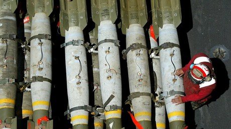 US bomb pieces found at Yemen bus strike site as Pentagon says ‘we may never know’ who supplied it