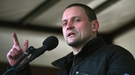Leftist activist Udaltsov goes on hunger strike protesting alleged unlawful detention