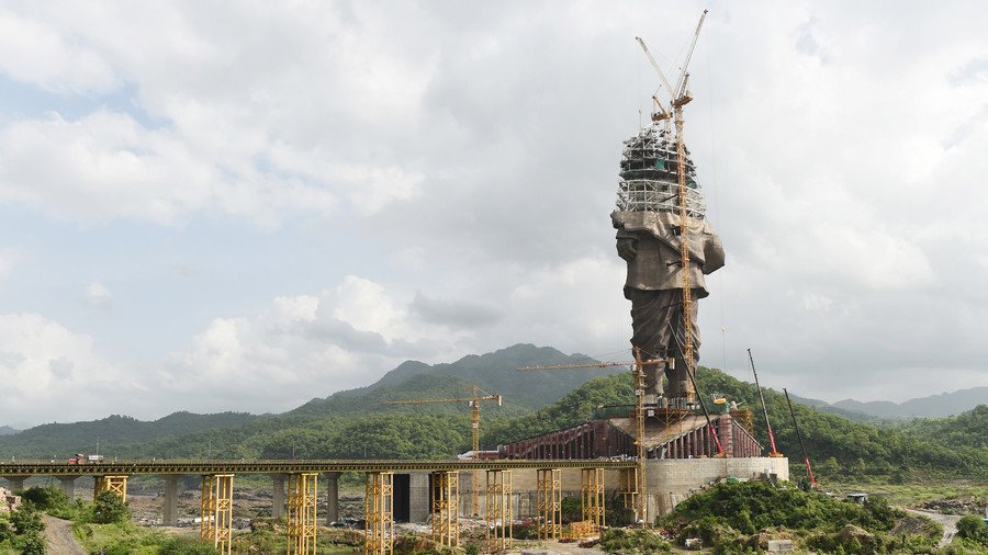 ‘Iron Man of India’ statue to see off Chinese rival & set record as world's tallest (PHOTOS)
