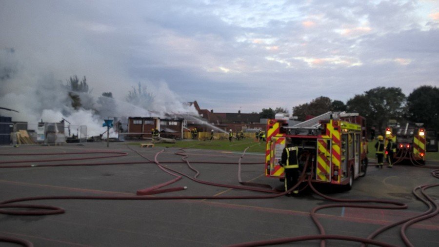 12 fire engines, 80 firefighters called to primary school fire in London