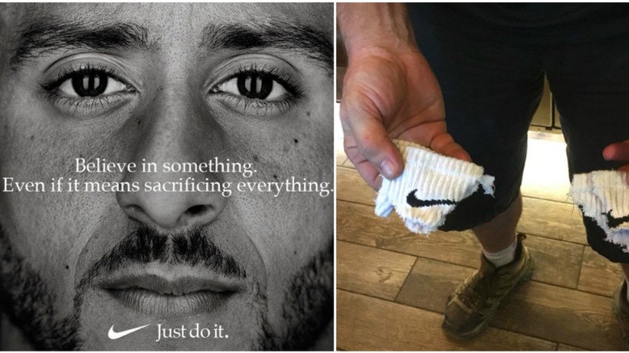 Kaepernick on sale nike slogan