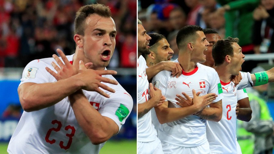 Switzerland's Shaqiri and Xhaka, Kosovo and an eagle celebration against  Serbia - The Athletic