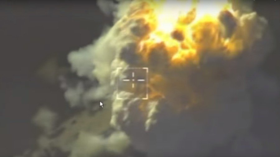 VIDEO of strikes on terrorist targets in Idlib released by Russian MoD