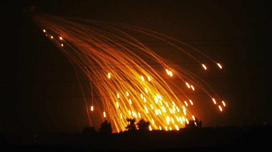 US jets strike Syrian town with banned white phosphorus bombs – Russian Defense Ministry