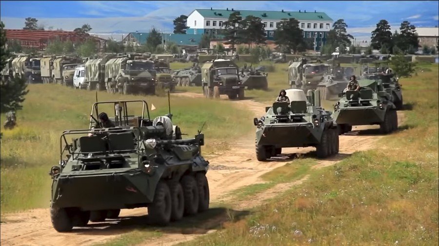 300k troops & thousands of war machines: Russia starts biggest military drill in decades (VIDEO)
