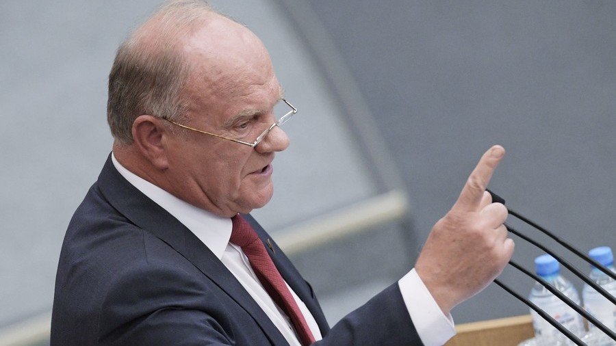 Communist chief Zyuganov says Putin should accept Donbass into Russia